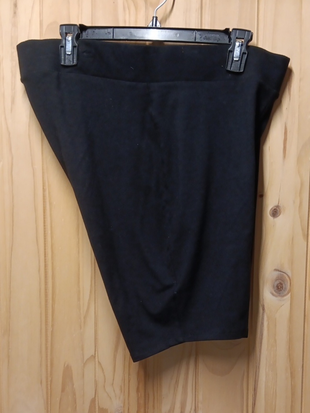 Torrid Black Pull On Bike Shorts NWOT